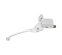 Dilwe Cilindro Maestro de Freno Delantero Derecho de 22 Mm, Palanca de Cilindro Maestro de Freno Delantero de Metal ABS con Respuesta Rápida y Resistencia a la Oxidación para ATV Dirt Bike Scooter