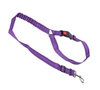 Dilwe Cinturón de Seguridad Reflectante de Nailon Ajustable para Mascotas para Coche, Correa para Reposacabezas Fácil de Fijar para Paseo de Perros Al Aire Libre, Correa de 28,3 a 33,1 Pulgadas,