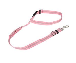 Dilwe Cinturón de Seguridad Reflectante de Nailon Ajustable para Mascotas para Coche, Correa para Reposacabezas Fácil de Fijar para Paseo de Perros Al Aire Libre, Correa de 28,3 a 33,1 Pulgadas,