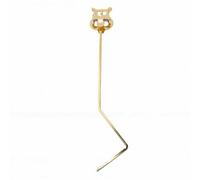 Dilwe Clip para Partituras de Saxofón, Soporte Cuadrado de Cobre Dorado de 4x4mm para Saxofones Alto y Tenor