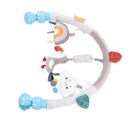 Dilwe Cochecito de bebé, Juguete con, Juguete Colgante con Tema Animal Ajustable para Aprendizaje Temprano, para Cochecitos de bebé, Moisés, Gorilas, Plástico (Estilo 2)