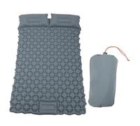 Dilwe Colchoneta para Dormir, Colchoneta Inflable Ultraligera con Dispositivo de Inflado Incorporado para Acampar y Hacer Senderismo, Revestimiento de TPU de Nailon Ripstop 40D, 5 Cm (Grey)
