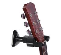 Dilwe Colgador de Guitarra, Clavos de Acero al Carburo + Gancho + Base de Plástico con Tornillos para Guitarra Acústica, Guitarra Eléctrica, Bajo, Ukelele, Erhu, etc, Negro
