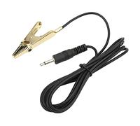 Dilwe Condensador de 3.5 Mm Clip de Colección de Audio con Pavimento de Esponja para Guitarra de Violín, Clip de Micrófono de Fijación Simple por su Alta Fidelidad, Ideal para Jugadores de (1.5m /