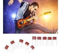 Dilwe Condensador de Tono de Guitarra Eléctrica de 10 Piezas, Condensadores 223J S630V NP E17PP para bajo, con Larga Vida útil y Ventaja Adicional de Timbre, para Control de Volumen y