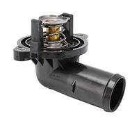 Dilwe Conjunto de Carcasa del Termostato del Refrigerante del Motor 05184977AE Conjunto de Termostato de Metal ABS Flujo de Refrigerante Preciso OE Apto para 300 Challenger 3.6L V6