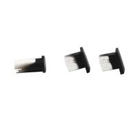 Dilwe Control de Volumen Paya Volumen Interruptor de Control Botón 3 PCS Conjunto de Protección de Rasguño ABS para C Clase 2007-2009 GLK 2008-2012 con Diseño Elegante (Mate)