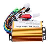 Dilwe Controlador, Controlador de Velocidad de Motor sin Escobillas con Onda Sinusoidal de 6 Tubos para Bicicleta Eléctrica, Aleación de Aluminio 10A-20A Fácil Instalación (24-36V)