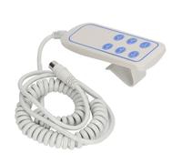 Dilwe Controlador de Cama Elevadora, Control Manual Eléctrico de PVC IP66 con Diseño de Gancho para Sillón Reclinable de Mesa Elevadora de Hospital Inteligente