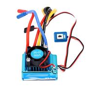 Dilwe Controlador Electrónico de Velocidad para Barco, ESC sin Escobillas 80A con Modo de Interruptor BEC y Enchufe XT60 para Coche y Barco RC