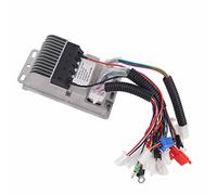 Dilwe Controlador sin Escobillas, Carcasa de Aluminio Fundido 60V 72V Universal 500W para Bicicleta Eléctrica Scooter Accesorio de Motocicleta