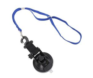 Dilwe Correa de Baño para Perros, Correa de Baño Ajustable para Mascotas con Ventosa para el Cuidado de la Ducha de Perros y Gatos, Material de Nailon ABS Resistente, Soporte de Pared (53MM)