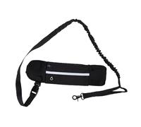 Dilwe Correa para Perros con Riñonera, Correa Reflectante Ajustable para Mayor Seguridad Nocturna, Asa Acolchada y Cómoda para Correr, Caminar, Entrenar y Actividades Al Aire