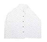 Dilwe Cubierta de Lactancia Materna, Cubierta de Enfermería Algodón Completo Transpirable, Chal de Poncho para bebé, Protección contra el Sol y el Viento para Cochecito
