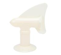 Dilwe Cubierta de Ventilación Giratoria de Nailon para Alcantarillado de RV, Tapa de Sifón de 360 grados para Tubo de Tanque de Retención de 1, 1, 2 Pulgadas, Rotación Automática del Viento, (WHITE)