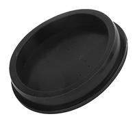 Dilwe Cubierta Inferior del Tambor de Lengua, Tapa de Goma para Sonido Mejorado, Elimina la Retroalimentación para Actuaciones Flexibles (Agujero interior de 75 mm.)