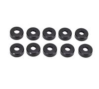 Dilwe Cubierta Trasera para Taco de Billar, Funda Protectora de Goma, Diseño a Prueba de Fricción y Absorción de Vibraciones para Palos de Taco de Billar, Juego de 12 (#2)