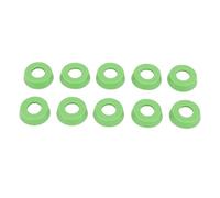 Dilwe Cubierta Trasera para Taco de Billar, Funda Protectora de Goma, Diseño a Prueba de Fricción y Absorción de Vibraciones para Palos de Taco de Billar, Juego de 12 (#4)