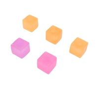 Dilwe Cubo para Aliviar el Estrés, Juguete Exprimible de TPR para Ansiedad y Concentración, Cubo de Estrés Suave y Elástico para Adultos Niños en el Aula