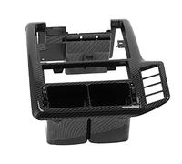 Dilwe Dash AC Air Vent Grille Panel de Ajuste de Consola Central Estilo Fibra de Carbono 6N1858071A ABS Reemplazo Directo para 1998 2002 y II 2