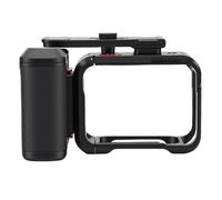 Dilwe de Jaula para Cámara de Acción, Kit de Agarre de Aleación de Aluminio con Botón de Obturador Ajustable para Cámara de Acción Ace Pro 2