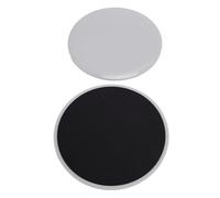 Dilwe Deslizadores Centrales, 2 Discos Deslizantes ABS para Entrenamiento de Cuerpo Completo, Deslizadores de Piso Compactos para Fortalecer los Músculos Centrales en Casa o en el Gimnasio (Grey)