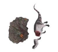 Dilwe Dinosaur Figurina Modelo de Dinosaurio Figura de Dinosaurio con una Base de Exhibición Panorámica para Niños Recolectores de Adultos y Juego Educativo