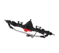 Dilwe Eje de Portal Delantero RC de Aleación de Aluminio, Engranaje Interno de Acero y Eje de Transmisión para Mayor Durabilidad, con Mayor Distancia Al Suelo y 13 Mm de, para Coche (Black)