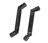 Dilwe Eje de Transmisión de Automóvil RC, Kit de Transmisión de Junta Universal de Acero para Automóviles de Control Remoto MN82 LC79, con Acabado Metálico para un Rendimiento (Black)