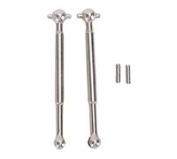 Dilwe Ejes de Transmisión de Coche RC, Accesorios RC, Reemplazo de Eje de Transmisión de Hueso de Acero de 2 Piezas para Coche Modelo 3101A 3100A