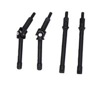 Dilwe Ejes de Transmisión Delanteros y Traseros RC, 1 par de Ejes CVD de Acero para Orugas SCX30 1/30 Tracción y Control Mejorados