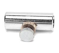 Dilwe Eliminador de Tono de Lobo para Violonchelo, Silenciador de Metal con Perilla Ajustable para Supresión de Tono de Lobo, Mano de Obra Fina y Fácil Instalación (SILVER)
