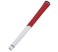 Dilwe Empuñaduras para Palos de , Superficie Antideslizante de Goma de 12,5 Mm con Diseño de Orificio de Ventilación, para Reemplazo de Varillas de para Aprender la Posición Correcta de (blanco rojo)