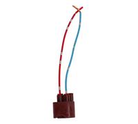 Dilwe Enchufe Adaptador Hembra HB4, Casquillo de Bombilla de Faro de 2 Pines de Cobre ABS para 9006 9012 HB4, Arnés de Cableado Plug and Play para Reemplazo de Reparación de Faros o Luces Antiniebla