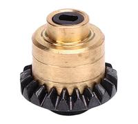 Dilwe Engranajes de Eje Helicoidales de Automóvil RC, 10T 20T Metal Helical Exle Gears Reemplazo para 1/18 RC Crawler