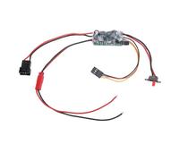 Dilwe ESC Cepillado con Función de Freno, Controlador Electrónico de Velocidad para Coches RC WPL MN Serie 1/16, Pieza de Repuesto y Actualización Compatible con Enchufe SM (16A)