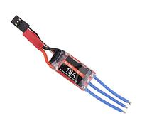 Dilwe ESC sin Escobillas 15A, Controlador Electrónico de Velocidad JST Power Plug para Coche RC 1/28 1/24, con Forma Compacta y Material Duradero