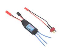 Dilwe ESC sin Escobillas 18A, Controlador Electrónico de Velocidad con Protección contra Sobrecalentamiento de bajo Voltaje y Múltiples Protectores de Seguridad, para Coche RC 1/24