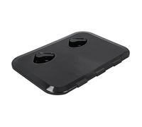 Dilwe Escotilla de Acceso a Cubierta Cubierta de Inspección de ABS de 17-1/4 X 12-3/8 Pulgadas con Apertura de 14,1 X 9,4 Pulgadas Cerradura Resistente a los Rayos UV Sello de Goma con Bisagra de