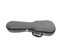 Dilwe Funda para Guitarra Acústica de 21 Pulgadas, Resistente Estuche Impermeable para Ukelele con Correa para el Hombro Desmontable, para Ukeleles de 21 Pulgadas (Grey)
