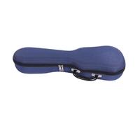Dilwe Funda para Guitarra Acústica de 21 Pulgadas, Resistente Estuche Impermeable para Ukelele con Correa para el Hombro Desmontable, para Ukeleles de 21 Pulgadas (Blue)