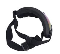 Dilwe Gafas Grandes para Perros, Protección de Lentes Coloridas, Protección para los Ojos a Prueba de Viento, Correas Ajustables, Gafas para Mascotas, Elegantes para Caminar, Nadar, PC + PVC (#2)