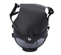 Dilwe Gafas para Perros Sombrero Protección para los Ojos de Mascotas Gafas de Sol con Correas Ajustables, PC de Nieve a Prueba de Viento para Montar Al Aire Conducir Senderismo Razas Pequeñas,