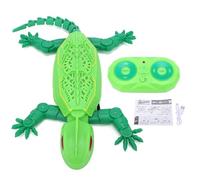 Dilwe Gecko Trepador de Pared, 2.4GHz Recargable, 3 Modos de Control, Coche Teledirigido para Trepar Paredes con Luces LED. (Green)