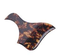 Dilwe Golpeador de Guitarra Acústica, Resistente, Autoadhesivo, Antiarañazos, Placa Protectora Decorativa de PVC para Guitarrista