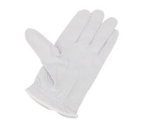 Dilwe Guante de Golf de Oveja Premium Guante de Golf Zurdos de con el Dedo Completo Transpirable con Ajuste Ajustable para Entrenamiento Climático Húmedo Caliente (L)
