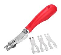 Dilwe Herramienta de Cuchilla de Corte de Soldadura para Pisos, Cuchilla para Cortar alfombras de Piso de aleación de Aluminio y Zinc, Adecuado para Pisos Deportivos de PVC
