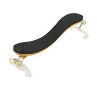 Dilwe Hombrera para Violín, Hombrera de Madera Antideslizante con Patas de Altura Ajustable para Niños y Adultos, Soporte Ligero y compacto. (4/4)