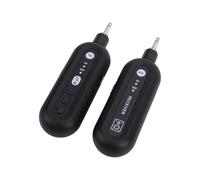 Dilwe Inalámbrico de Guitarra, Receptor Transmisor de Latencia 2,4G <8ms con Batería de 8 Horas para Instrumentos de bajo de Guitarra Eléctrica