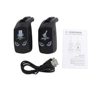 Dilwe Inalámbrico para Guitarra, Receptor Transmisor 2,4G con Latencia Ultrabaja de 4ms, Duración de la Batería de 10H, para bajo de Guitarra Eléctrica